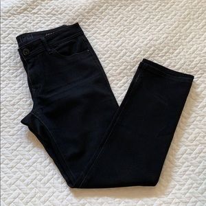 DL 1961 Coco curvy straight jean in black